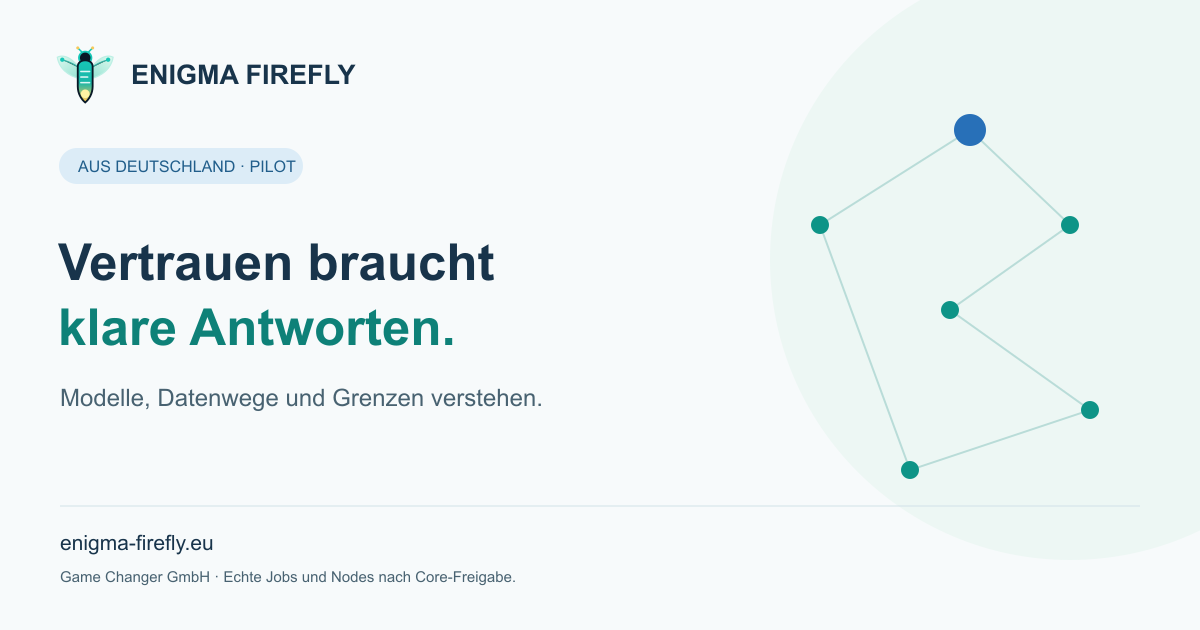 Vertrauen und Datenwege